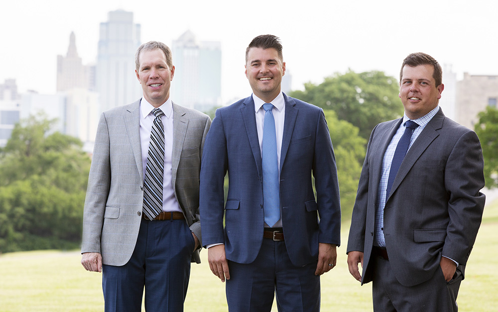 From left to right: Tony Moeller, Josh Beck, and Matt Ahrens