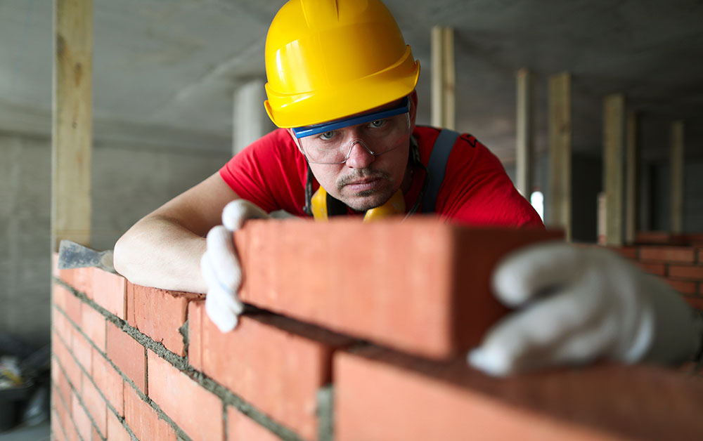 Brick laying