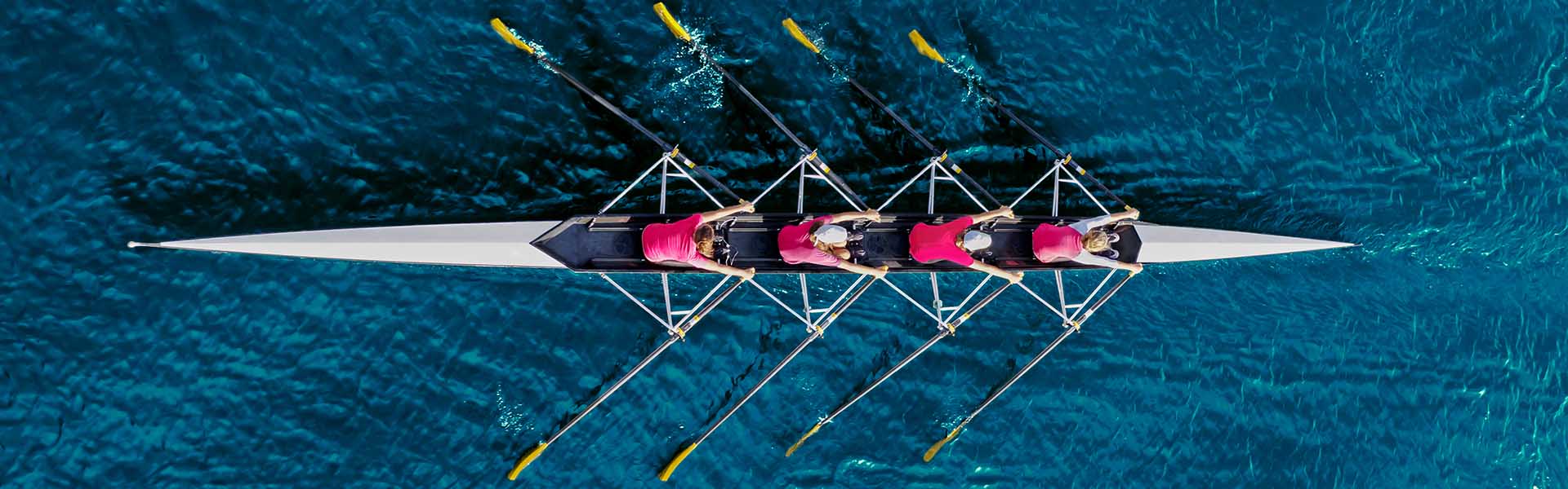 Rowers moving easily through water financial due diligence