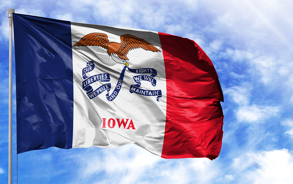 Iowa State Flag